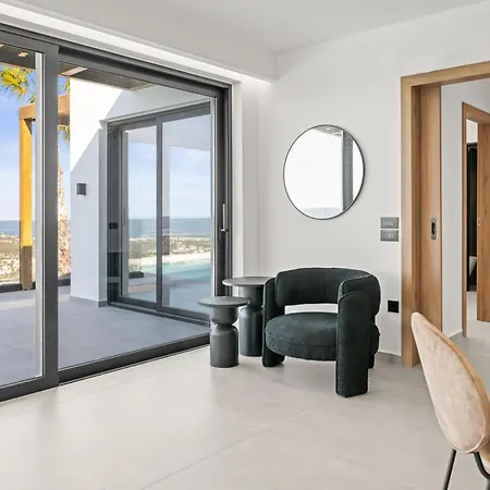 Sunset Escape Luxury In Hersonissos By Temma 别墅 *