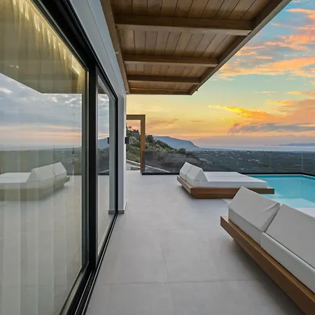 Sunset Escape Luxury In Hersonissos By Temma 别墅
