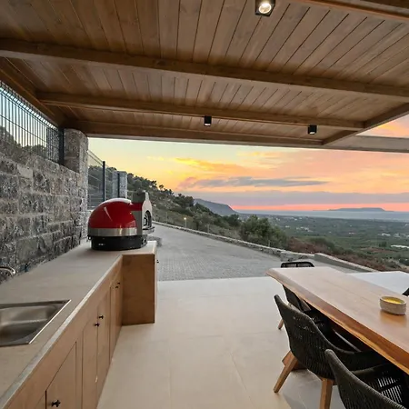 Sunset Escape Luxury In Hersonissos By Temma 别墅 Agriana