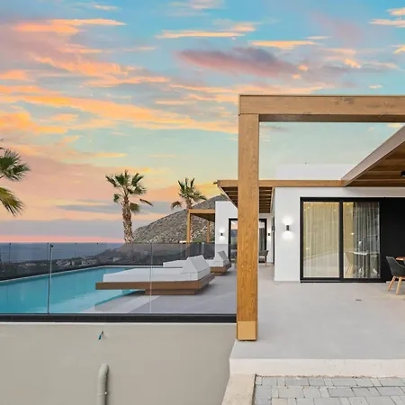 Sunset Escape Luxury In Hersonissos By Temma 别墅 Agriana
